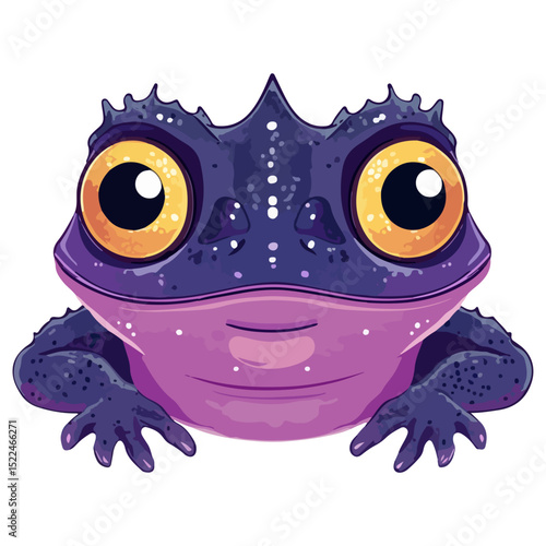 horned frog, reptile, vector, transparent background, creature, ceratophrys, isolated, animal, amphibian, nature, wildlife