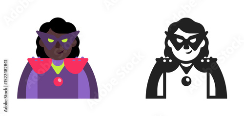 Supervillain Dark Skin Yellow