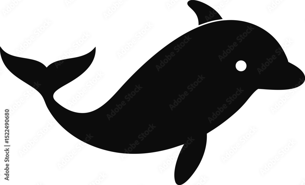 Fototapeta premium vector illustration of cartoon fish