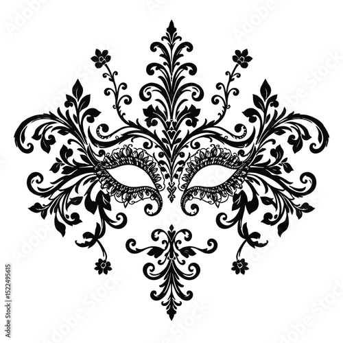 Baroque Masquerade Elegance