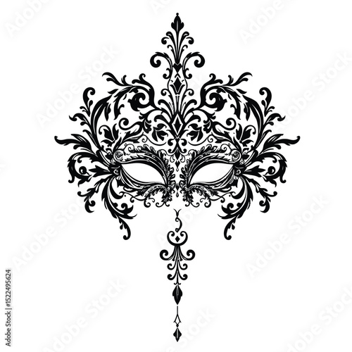 Baroque Masquerade Elegance