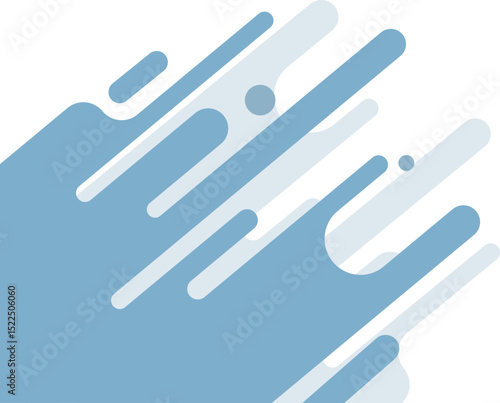 Abstract melt shape background