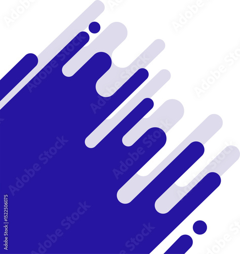 Abstract melt shape background