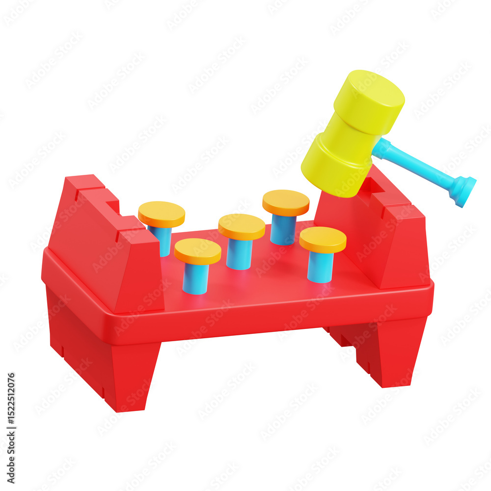 Naklejka premium building blocks isolated on white