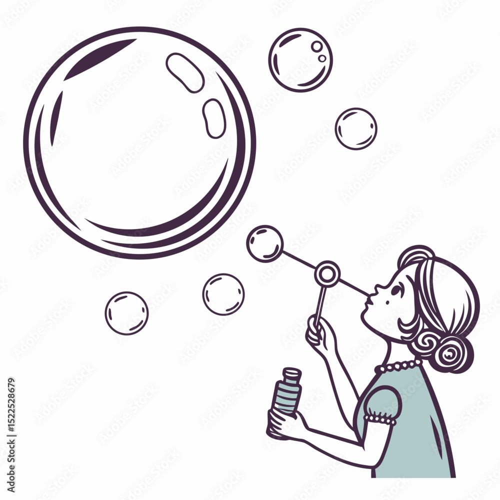 Fototapeta premium Soap-bubbles-icon AI Graphic Design Files for Washing Machine, Dryer, Shirt & Laundry Services