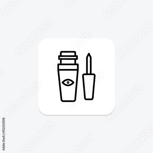 Liquid Eyeliner, vector, pixel perfect, illustrator file