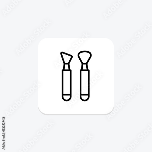 Foundation Brush, vector, pixel perfect, illustrator file