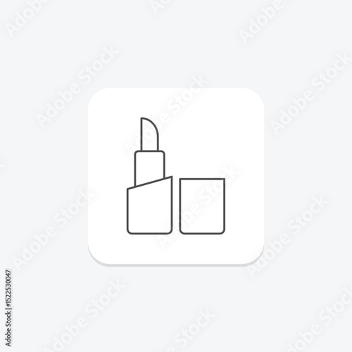 Lipstick, vector, pixel perfect, illustrator file