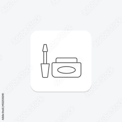 Brow Gel, vector, pixel perfect, illustrator file