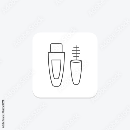 Mascara, vector, pixel perfect, illustrator file