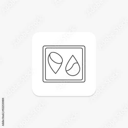 Makeup Sponge, vector, pixel perfect, illustrator file