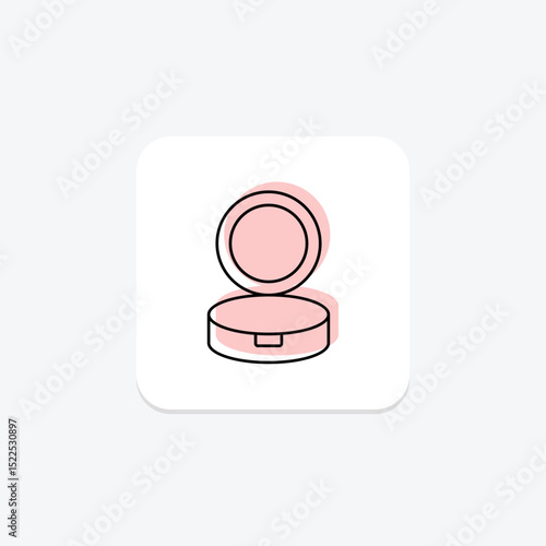 Loose Powder, vector, pixel perfect, illustrator file