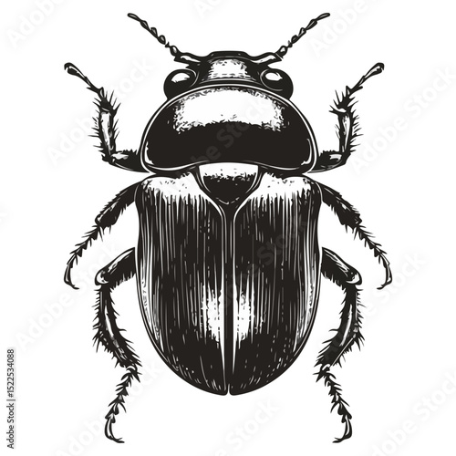 dung beetle, insect, animal, vector, transparent background, creature, isolated, nature, small, icon
