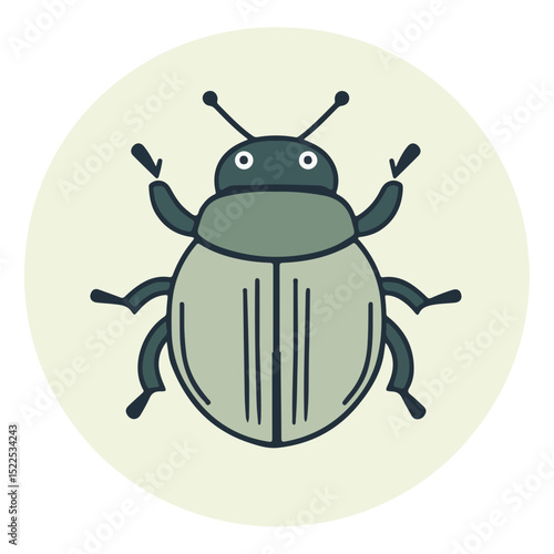 dung beetle, insect, animal, vector, transparent background, creature, isolated, nature, small, icon