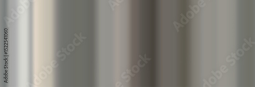 Mirror metal gradient with silver background and steel foil. Chrome glass and steal textures for glossy shine. Abstract surface with sheen and light by vector design and subtle pattern.