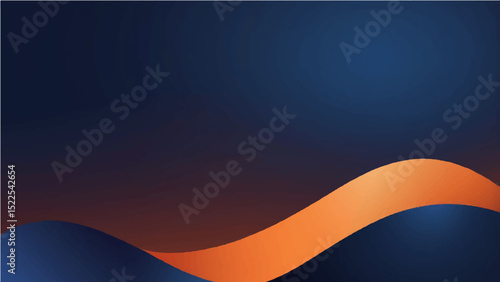 dark blue and orange abstract background gradient color Gradient Background