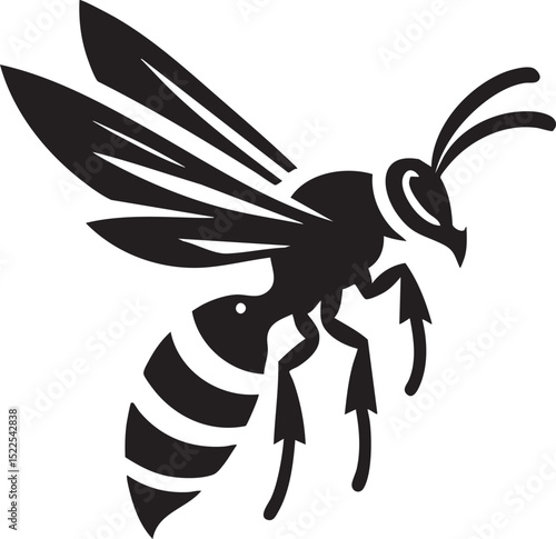 Tribal insect vector illustrations featuring bee, wasp, and spider designs with wings and tribal art symbols