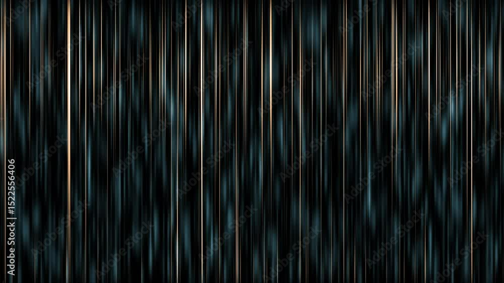 Abstract line background video flowing line animation, thin vertical streaks of light descend backgrounds slowly across