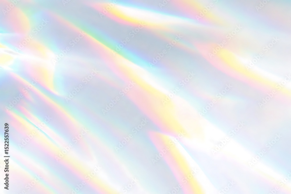 Obraz premium Abstract Light Refraction Background with Rainbow Colors and Subtle Texture for Creative Design Projects and Presentations
