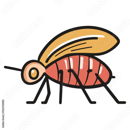 flea, insect, animal, vector, transparent background, creature, siphonaptera, isolated, nature, small