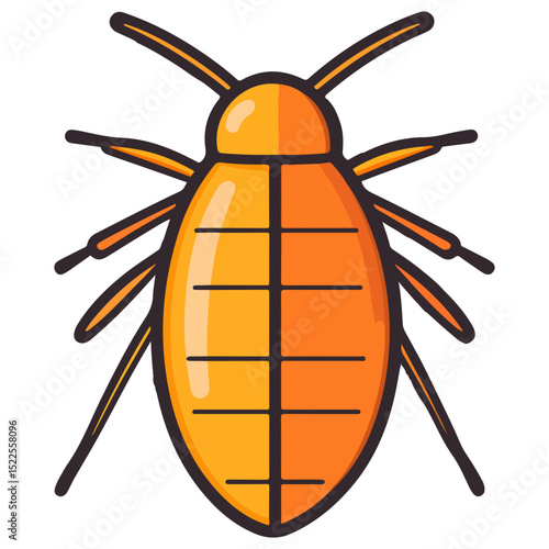 flea, insect, animal, vector, transparent background, creature, siphonaptera, isolated, nature, small