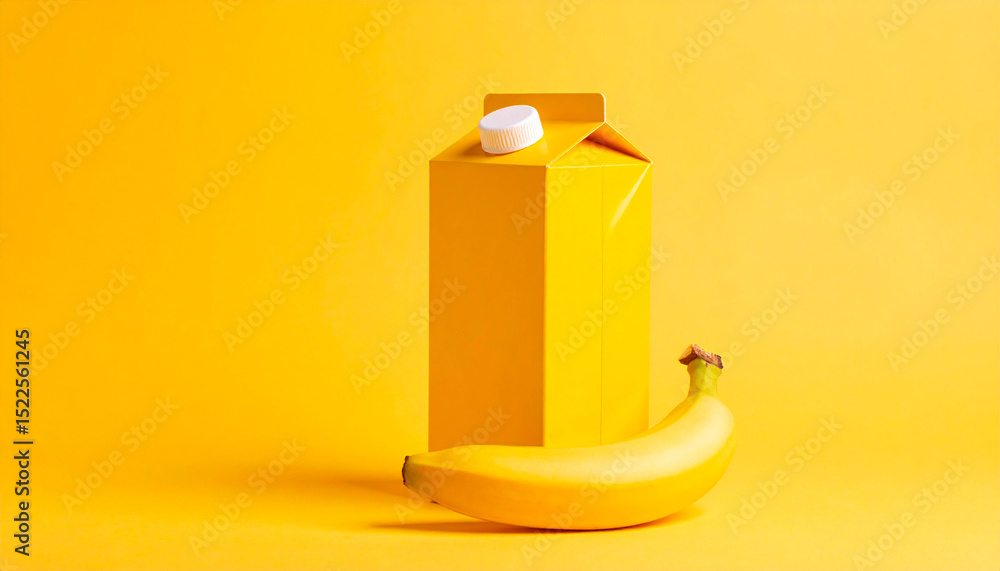 Obraz premium Banana Milk