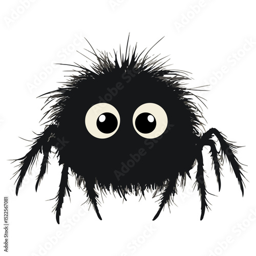 hairy spider, insect, animal, vector, transparent background, creature, tarantula, nature, icon, hairy, arachnid, spider, predator, creepy
