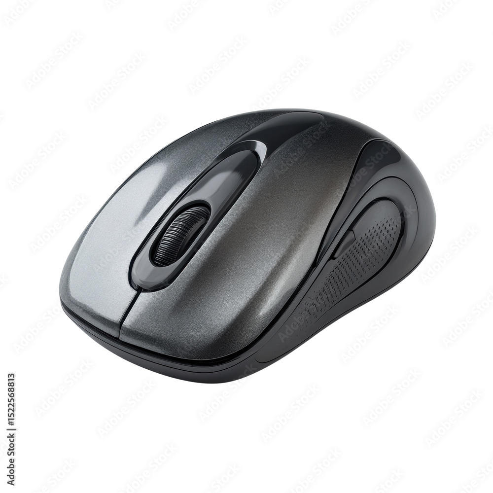 Sleek Wireless Computer Mouse in Premium Black Finish Sleek Wireless Computer Mouse in Premium Black Finish