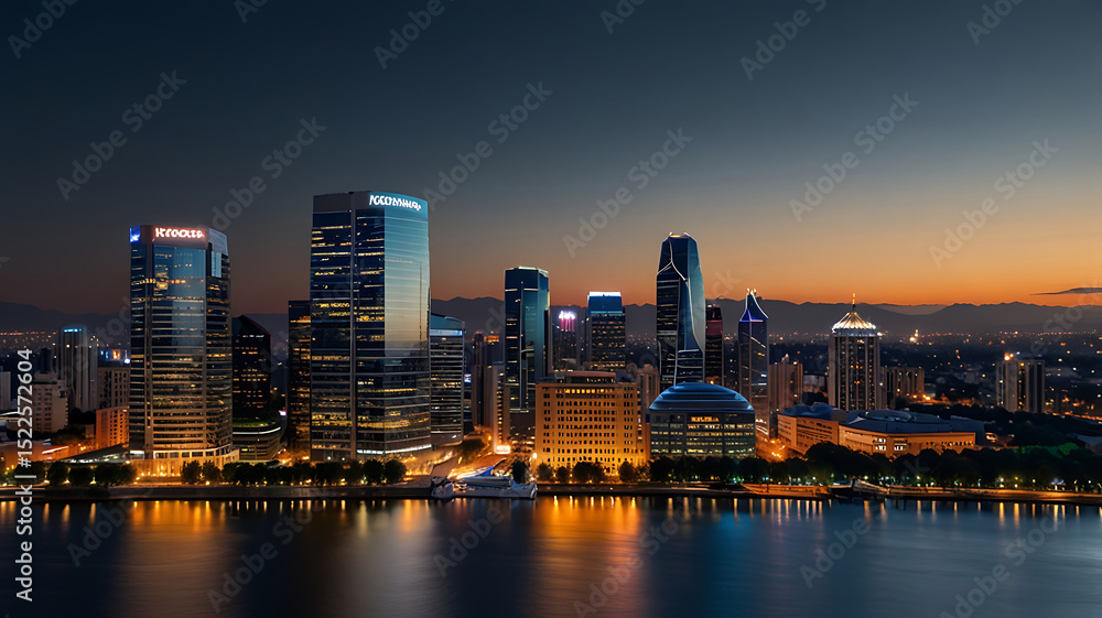 Fototapeta premium Business and Technology