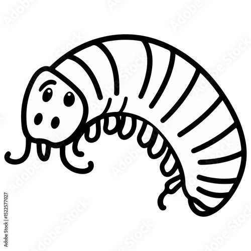 millipede, insect, animal, vector, transparent background, organism, diplopoda, nature, isolated, crawling, wildlife, small, creature