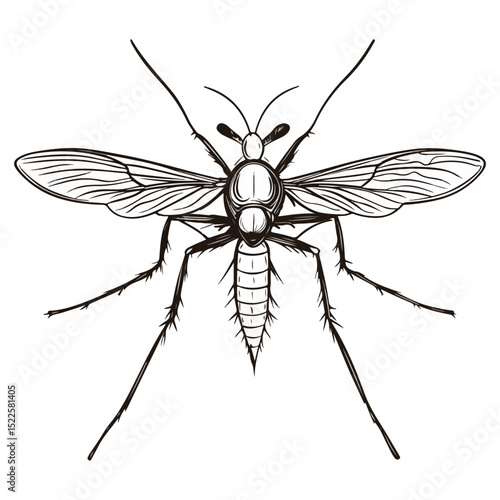 mosquito, insect, animal, vector, transparent background, creature, culicidae, nature, isolated, natural, wings, small, wildlife, malaria, pest