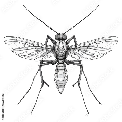 mosquito, insect, animal, vector, transparent background, creature, culicidae, nature, isolated, natural, wings, small, wildlife, malaria, pest