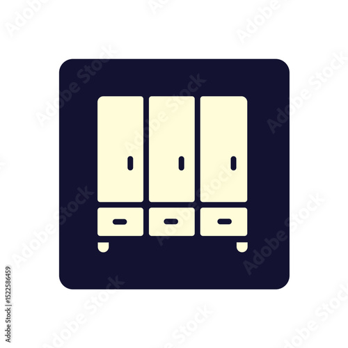 cupboard with 3 door and drawers