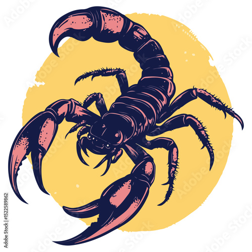 scorpion, insect, animal, vector, transparent background, creature, scorpiones, icon, nature, crustacean, isolated, poison, danger, stinger, venom, poisonous, sting, tail