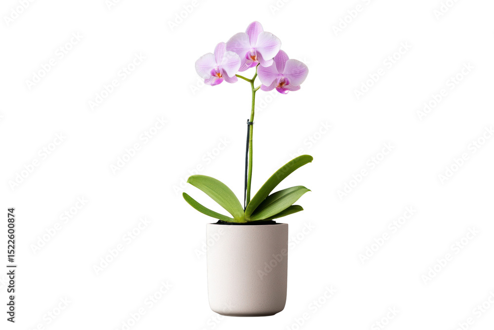Orchid Serenity: An elegant pink orchid in full bloom, delicately poised in a stylish ceramic pot, evoking a sense of tranquility and natural beauty. Orchid Serenity: An elegant pink orchid in full bloom, delicately poised in a stylish ceramic pot, evoking a sense of tranquility and natural beauty.