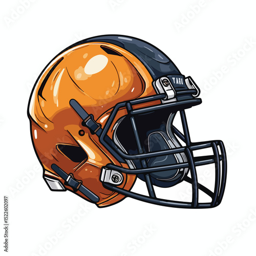 Professional American Football Related Vector Icon for Sports Websites and Applications