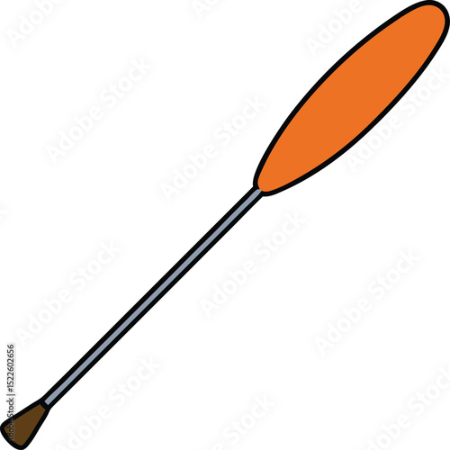 paddle board icon clipart vector on transparent background