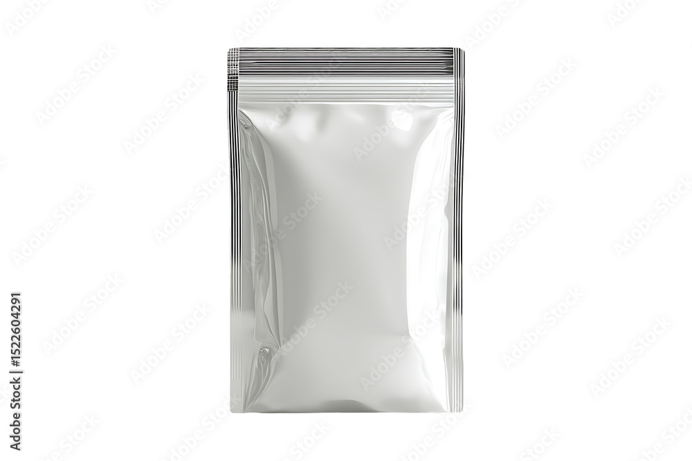 White empty plastic pouch for baby food isolated on a transparent background White empty plastic pouch for baby food isolated on a transparent background