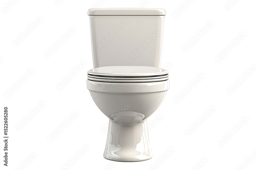Toilet bowl isolated on a transparent background Toilet bowl isolated on a transparent background