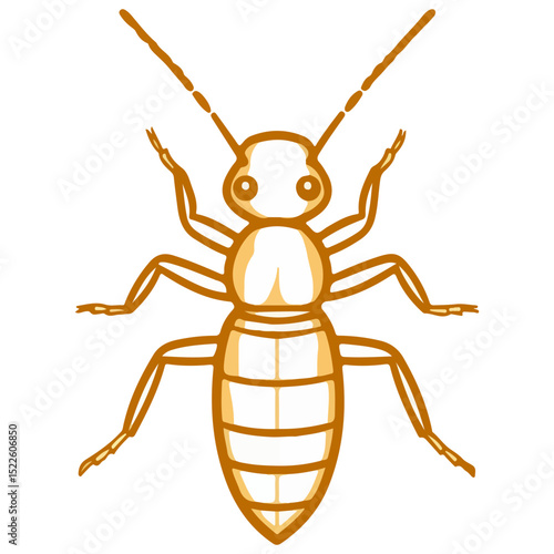 termite, insect, animal, vector, transparent background, creature, isoptera, isolated, pest, nature, wildlife, ant