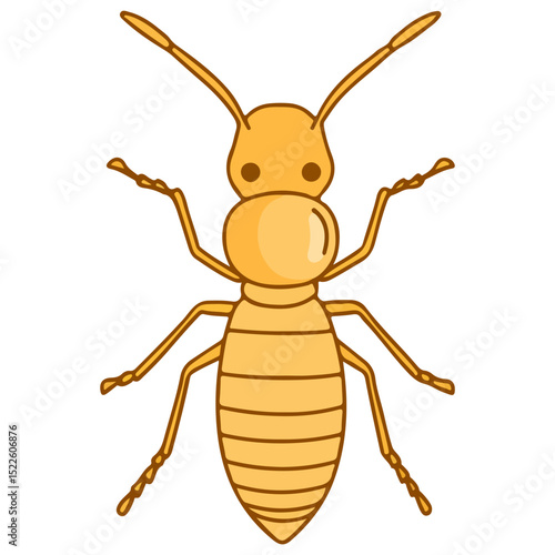 termite, insect, animal, vector, transparent background, creature, isoptera, isolated, pest, nature, wildlife, ant