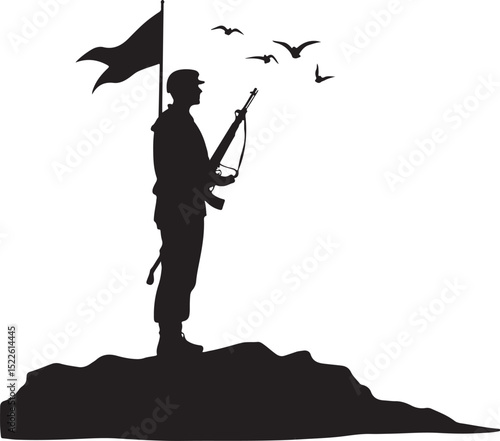 Military Heroes Vector Icon Set


