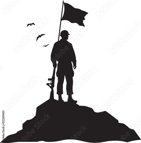 Military Heroes Vector Icon Set

