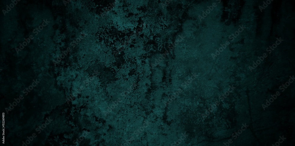 Fototapeta premium Rich dark green textured surface with grunge abstract details, evoking depth and rugged aesthetics. Perfect for backgrounds, artistic projects