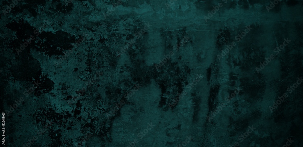 Fototapeta premium Rich dark green textured surface with grunge abstract details, evoking depth and rugged aesthetics. Perfect for backgrounds, artistic projects