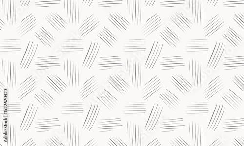 Neutral Geometric Scribble: Modern Scandinavian Style Pattern