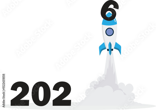launching new project or FED and government financial stimulus concept.
