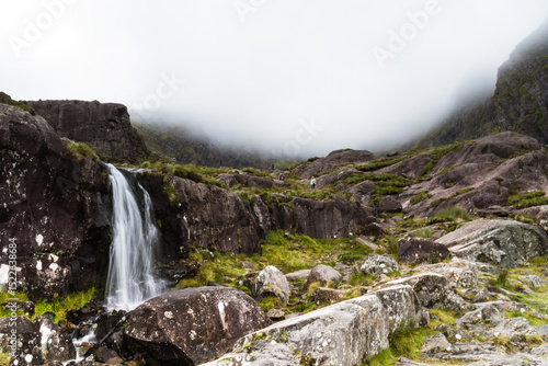 Waterfall in the mountains 2
