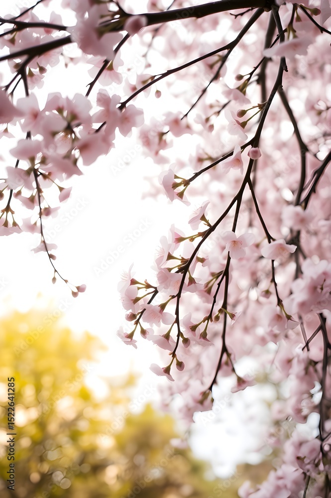 Fototapeta premium pink cherry blossom