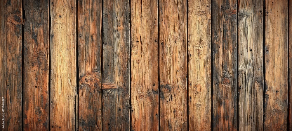 Fototapeta premium Seamless Hardwood Floor Texture – Aged Oak Planks with Vintage Look